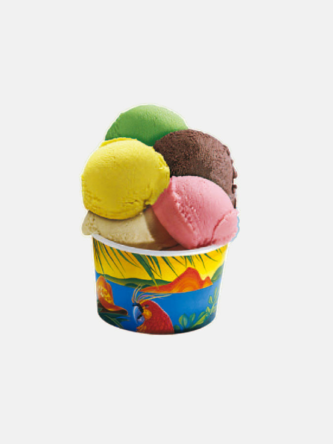Ice-cream cup adhesive