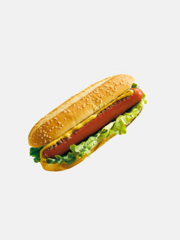 Adhésif hot dog