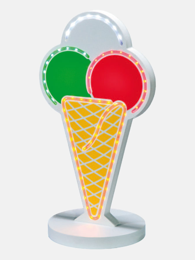 Ice-cream cone, baby LED - Art.0550/1